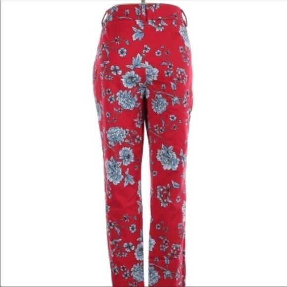 Roz & Ali cropped ankle pants trousers slacks NEW cotton blend straight leg - Picture 3 of 10